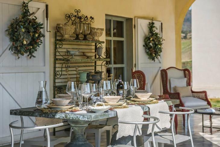 Villa Ronzanello Dimora Medicea Carmignano Bagian luar foto